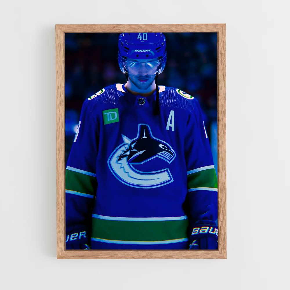 Poster Elias pettersson victoires – affiche Hockey sur glace (vue 4)